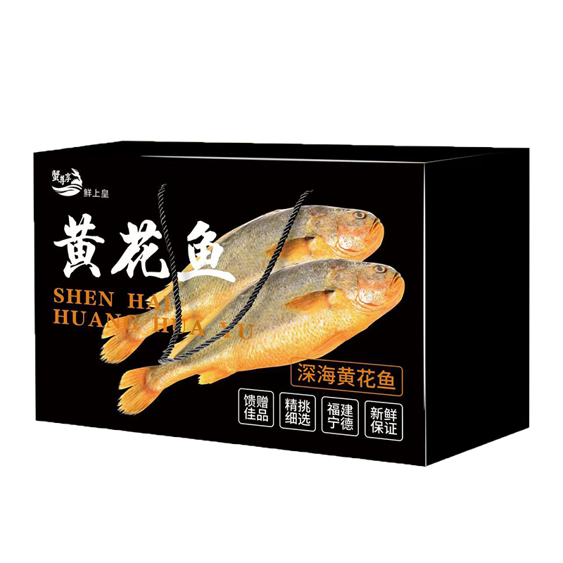 蟹尊享-黃花魚禮盒358型1500g